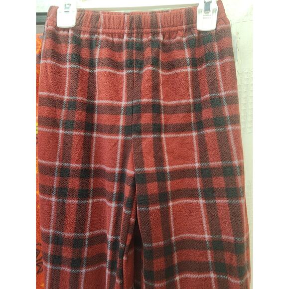 Carters Boys Fleece Pajama Pants Size 6-8 Plaid Sonic The Hedgehog - Picture 3 of 5